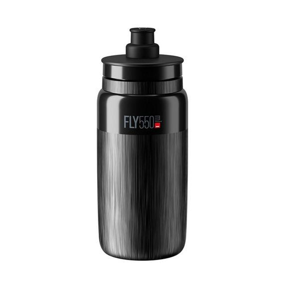 Elite Bottle FLY TEX Black, Grey Logo 550ml