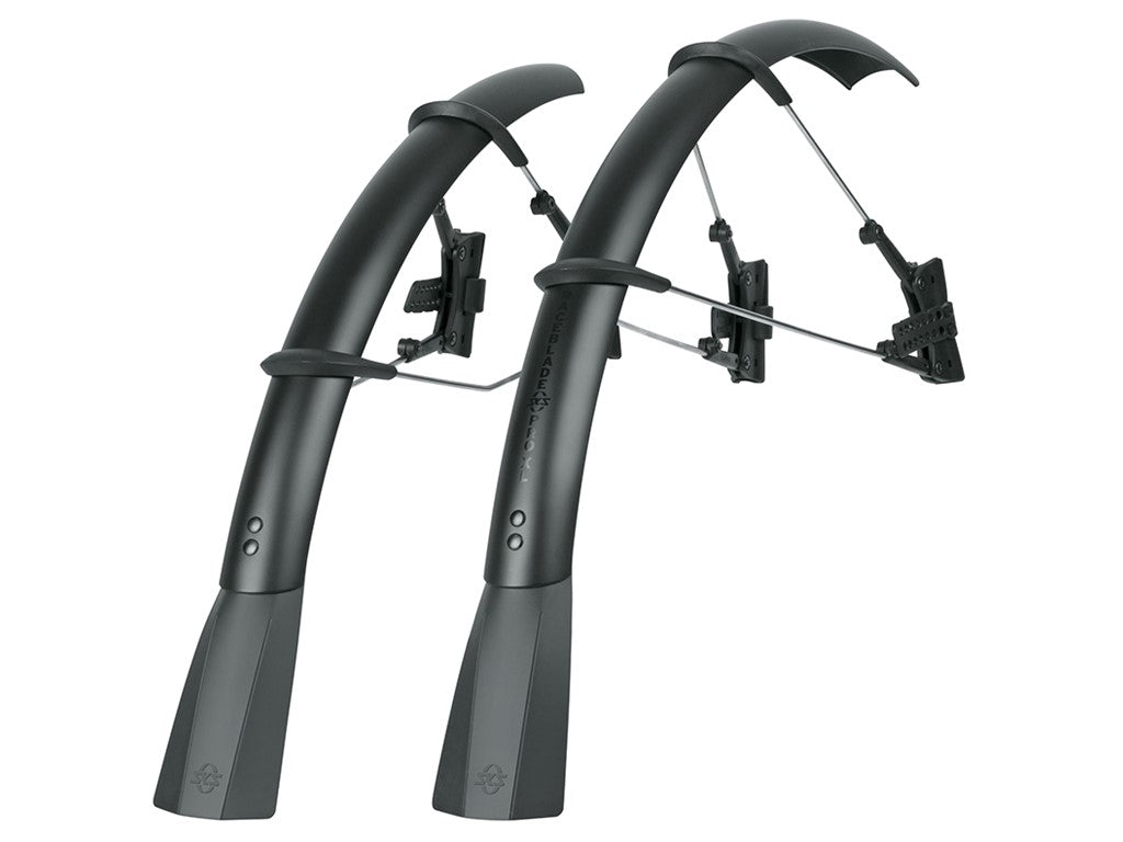 SKS Mudguard Raceblade Pro XL Matt Front and rear 28" Black Matt