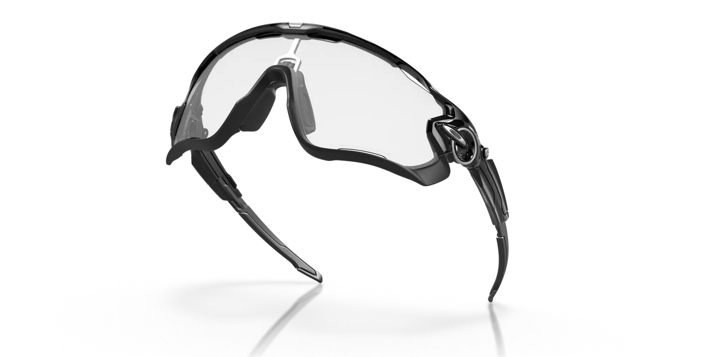 Oakley Jawbreaker Polished Black Clear/Black Photochromic