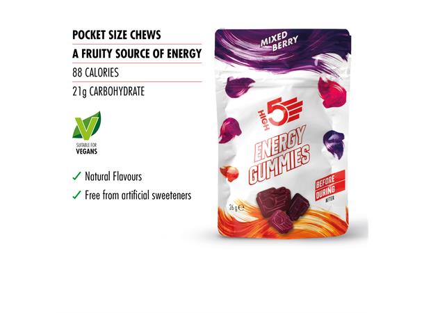 HIGH5 Energy Gummies Bær
