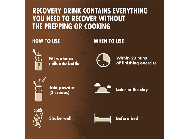 HIGH5 Recovery Drink Sjokolade