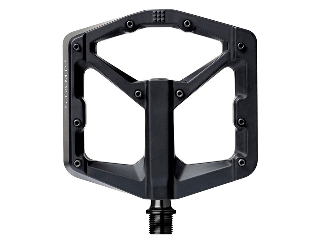 Crankbrothers Stamp 2 Alu Black Large pedaler