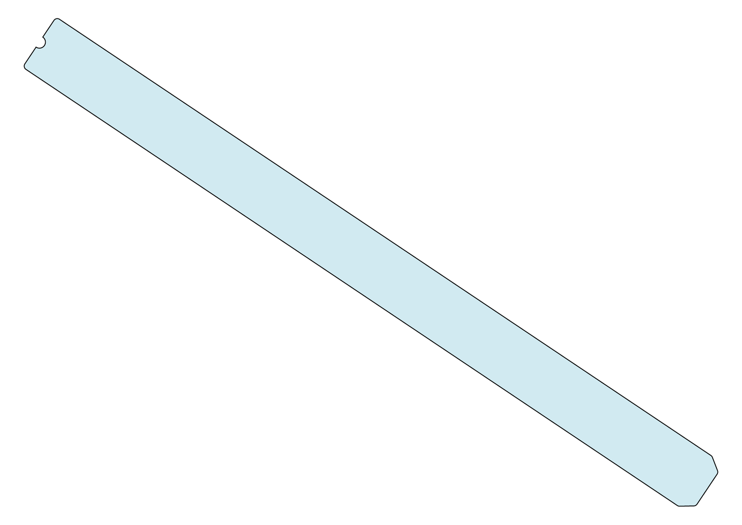 X638 Adhesive Transparent Protector Downtube Layfey 2024
