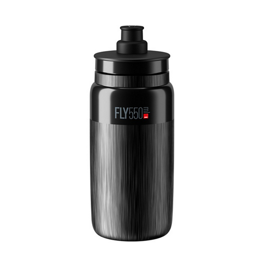 Elite Bottle FLY TEX Black, Grey Logo 550ml