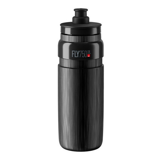 Elite Bottle FLY TEX Black, Grey Logo 750ml
