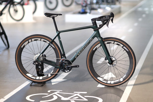 Orbea Terra M20iTeam Di2 2x12-delt. Custom grønn