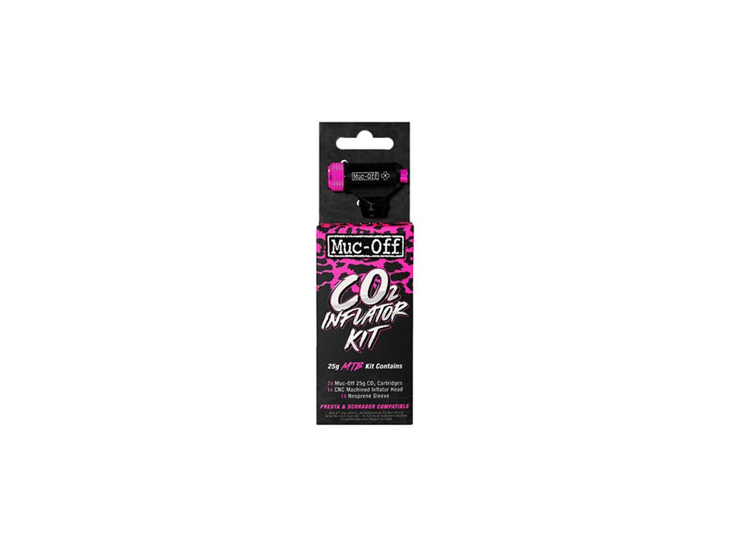 MUC-OFF CO2 pump Road Inflator Kit