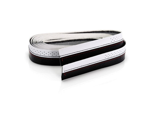 XLC Bar tape GP-T06 White/black 2-components structure (PU/microfiber)