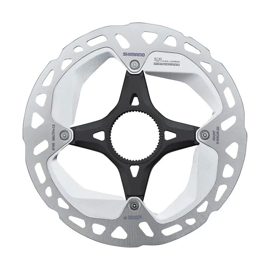 SHIMANO Skivebremsrotor RT-MT800 CENTER LOCK ICE TECHNOLOGIES FREEZA 160mm/Låsering Utvendig