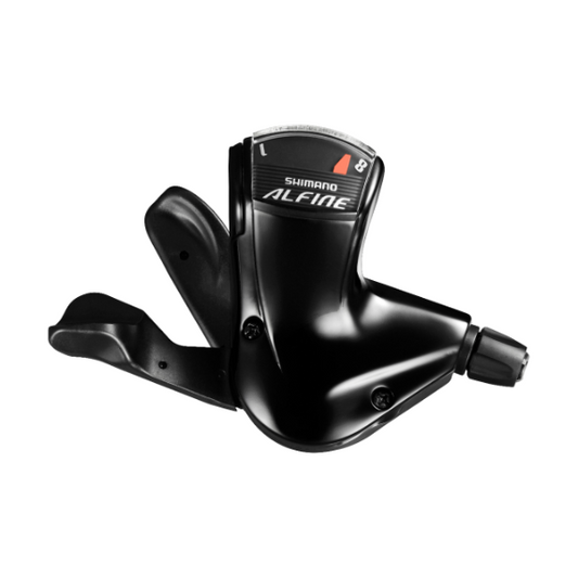 SHIMANO ALFINE Girspak SL-S7000-8 8-delt RAPIDFIRE PLUS Svart