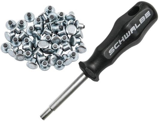 Schwalbe 50 Stålpigger med verktøy
