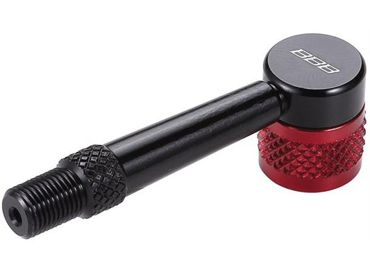 BBB AirPipe BFP-94 Pumpehode adapter 90grader, Presta, Sor