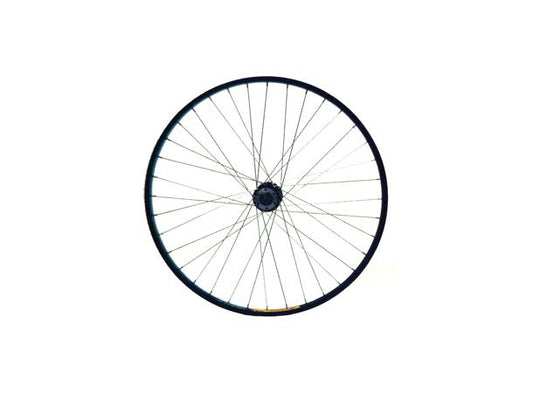 HJC V-brems/DiscIS 24"/507 Sort Bakhjul HJC P6NS felg, 7d Krans, Stikkakse