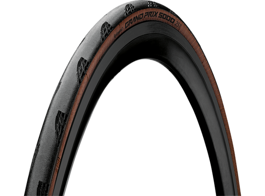 Continental GP 5000 700x25C Black/transparent Fold