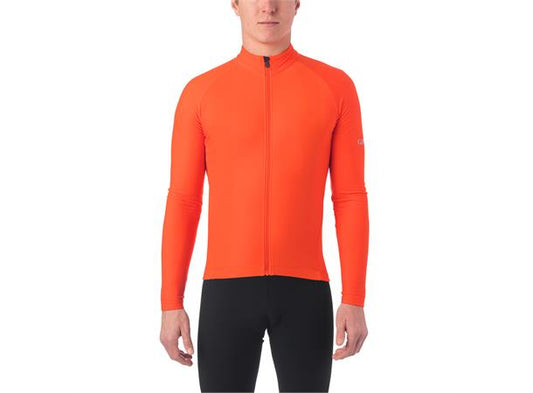 GIRO CHRONO LS THERMAL JRSY XL Vermillion