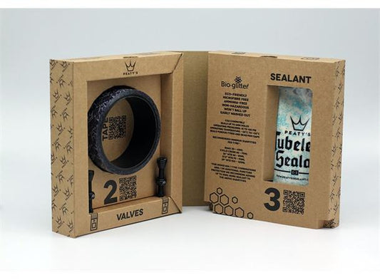 Peaty's Tubeless kit XC/Urban 25mm 42mm ventiler