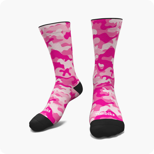 Wabiks Camo Rosa sokker