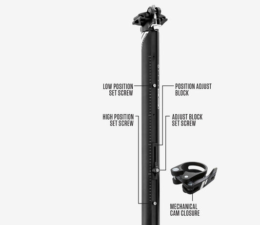 X866 Seatpost+clamp Digit 31,6 16