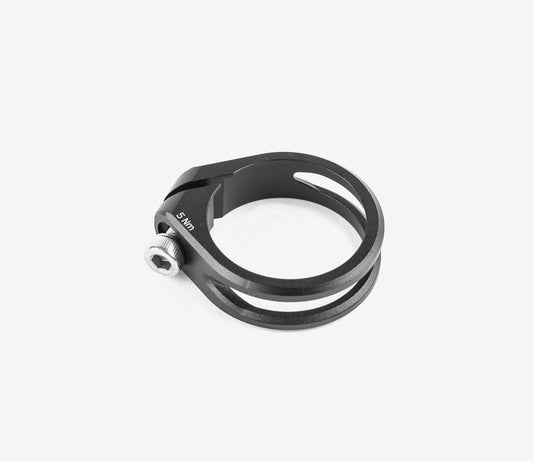 XC74 Seatpost Clamp Oiz Carbon 2023. 34.7 with Steel Bolt